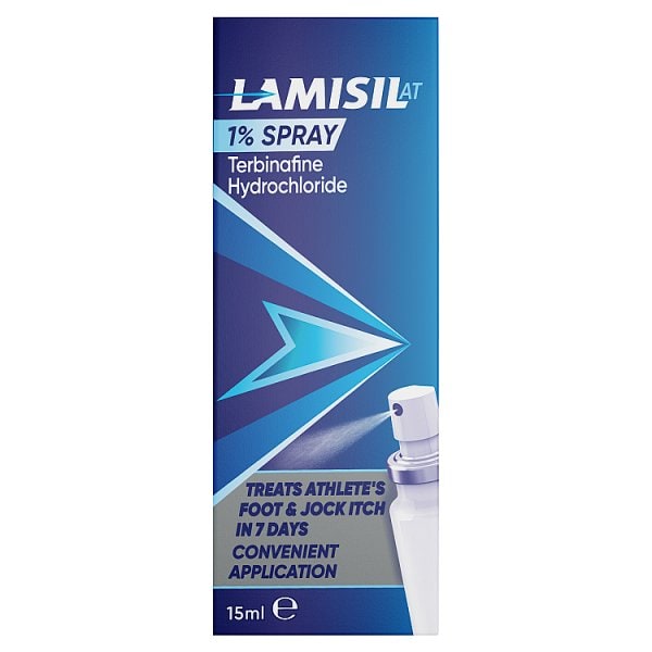 Lamisil Unisex At Athlete's Foot Antifungal Spray 1% 15Ml