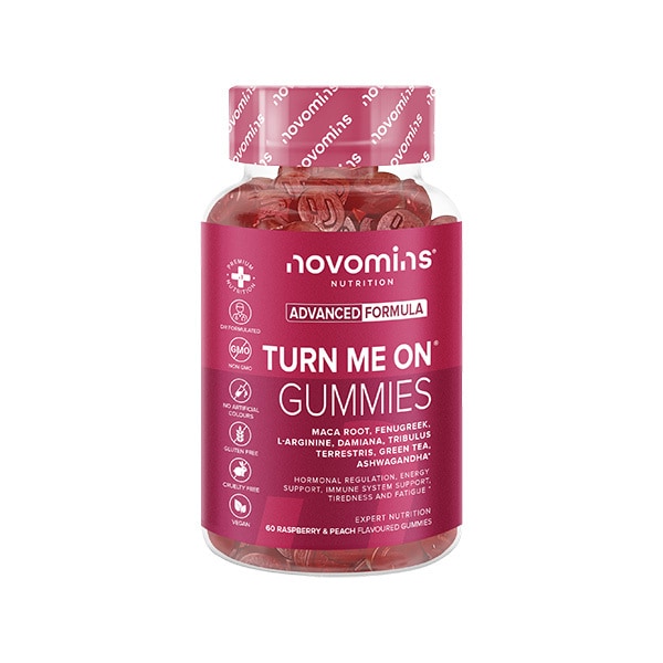 Novomins Women's Turn Me On Gummies 60S