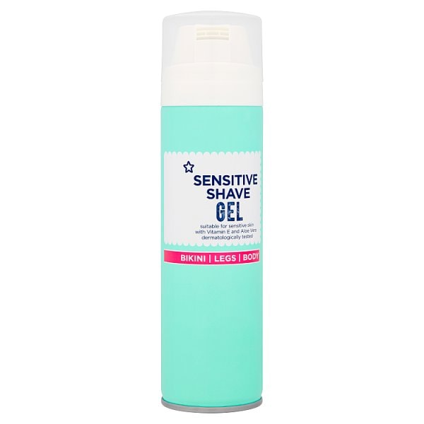 Superdrug Women's Sensitive Shave Gel 200Ml