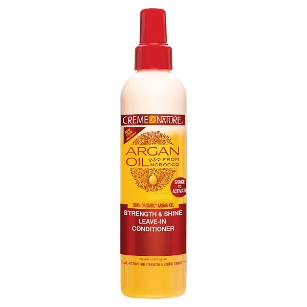 Crème Of Nature Unisex Argan Oil Strength & Shine Leave-In Conditioner 250Ml