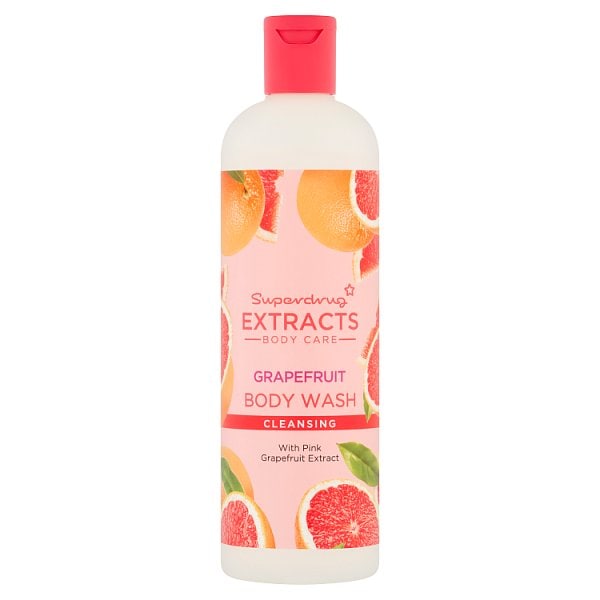 Superdrug Unisex Orange Extracts Grapefruit Body Wash 500Ml