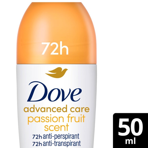 Dove Women's Advanced Care Passion Fruit Anti-Perspirant Roll On 50Ml