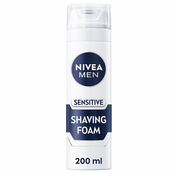 Nivea Men's Sensitive Shaving Foam 200Ml