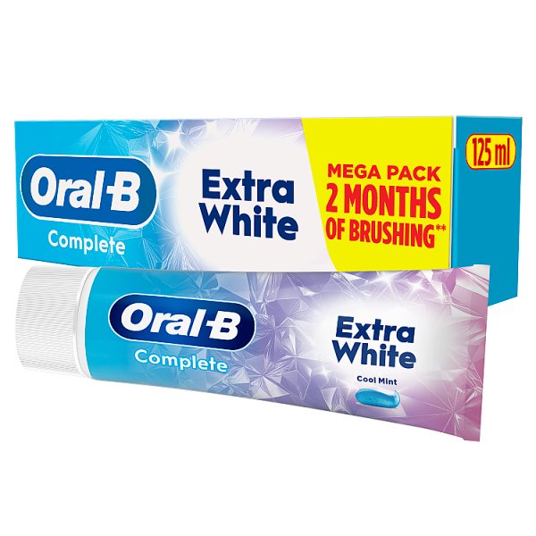 Oral-B Unisex Extra White Complete 125Ml
