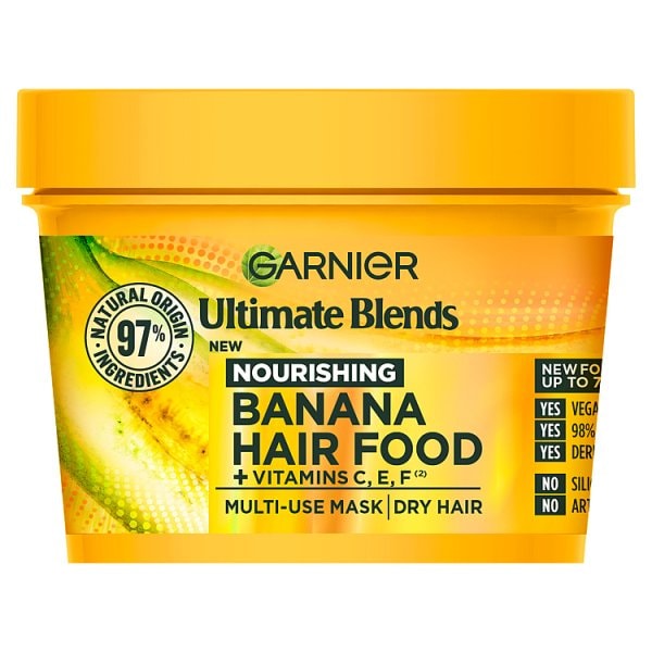 Garnier Ultimate Blends Unisex Nourishing Banana Hair Food Banana Hair Mask 390Ml