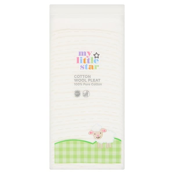 My Little Star Unisex Superdrug Cotton Wool Pleated 200G