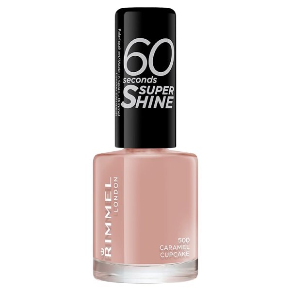 Rimmel 60 Seconds Super Shine Nail Polish - 500 Caramel Cupcake