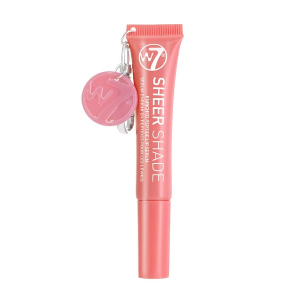 W7 Sheer Shade Lip Gloss With Key Ring - Sugar Rush 12ml