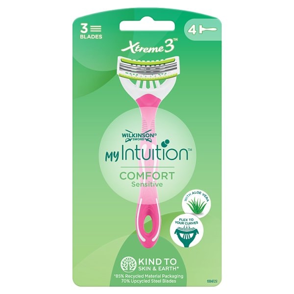 Wilkinson Sword Women's Xtreme 3 Sensitive Disposable Razors X 4