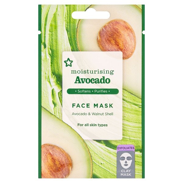 Superdrug Unisex Avocado Clay Mask 15Ml