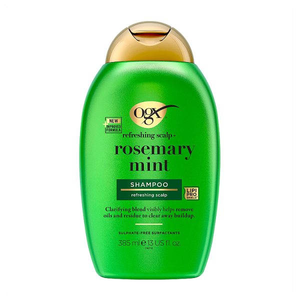 Ogx Unisex Mint Rosemary And Clarifying Shampoo 385Ml