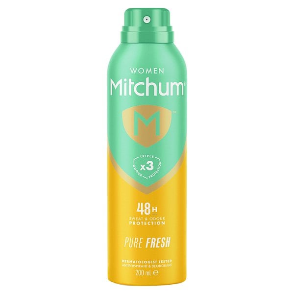 Mitchum Women's Pure Fresh Anti-Perspirant Deodorant 200Ml
