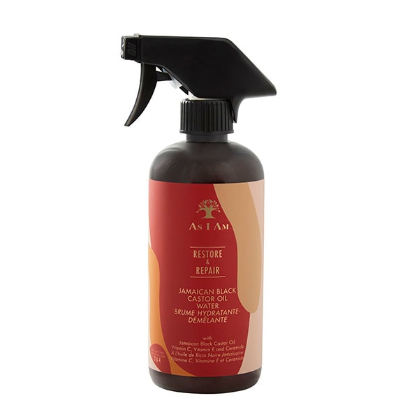 As I Am Unisex Black Jamaican Castor Oil Water