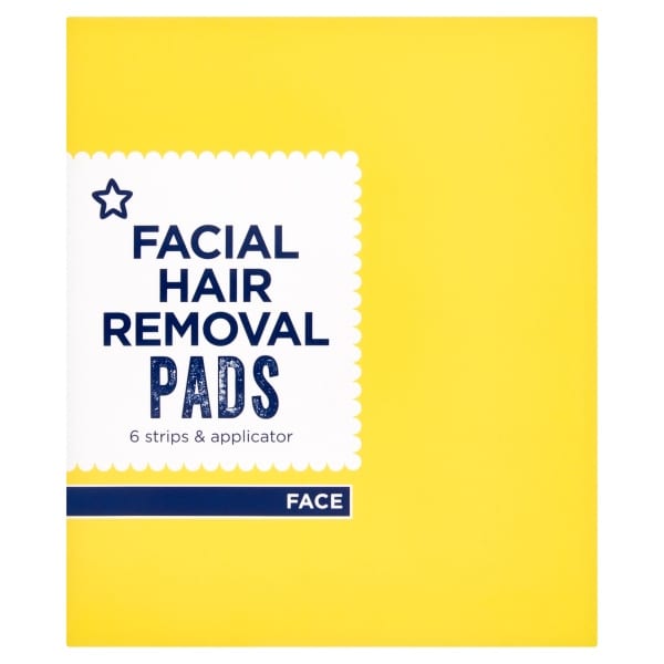 Superdrug Women's Facial Hair Removal Pads