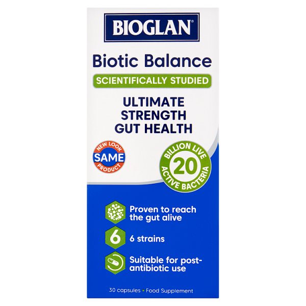 Bioglan Unisex Biotic Balance Capsules 30S