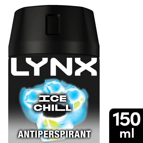 Lynx Men's Ice Chill Anti-Perspirant Deodorant Aerosol 150Ml