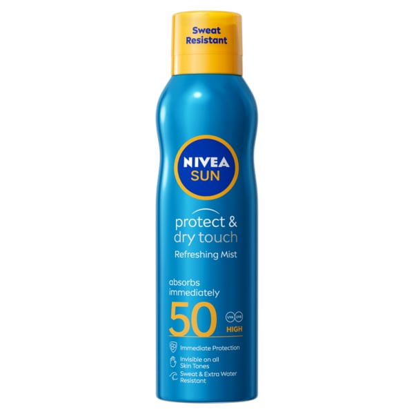 NIVEA SUN Cooling Suncream Mist SPF 50 Protect & Refresh 200ml