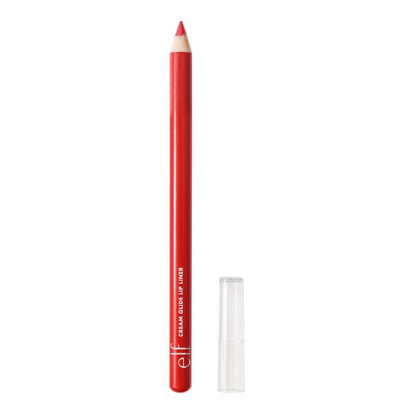 e. l.f. Cosmetics Cream Glide Lip Liner Red Receipt