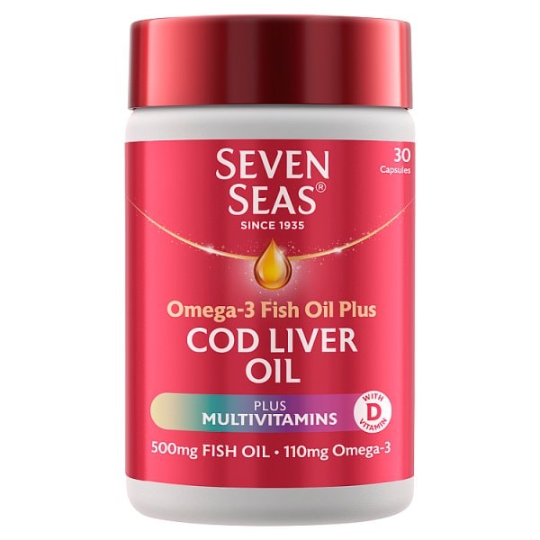 Seven Seas Unisex Cod Liver Oil & Multivitamins 30 Caps
