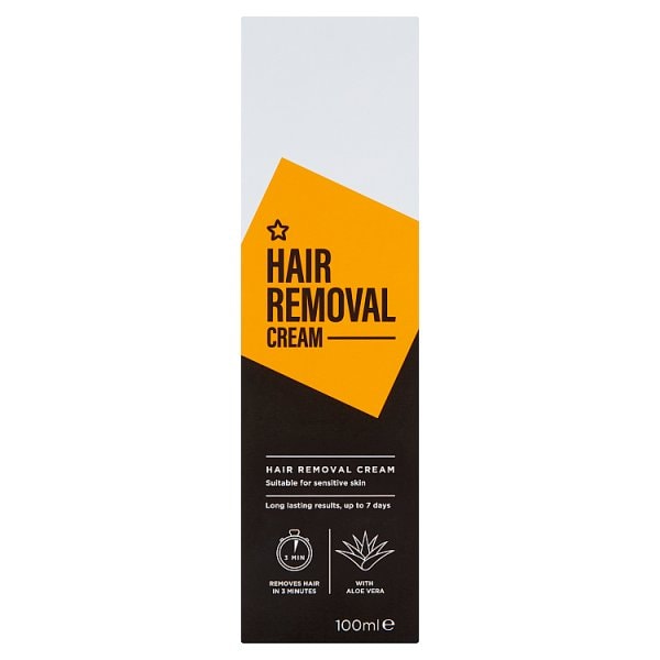 Superdrug Men's Cream Body Hair Removal 100Ml