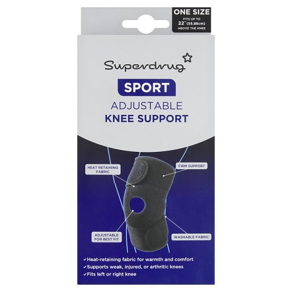 Superdrug Unisex Adjustable Knee Support