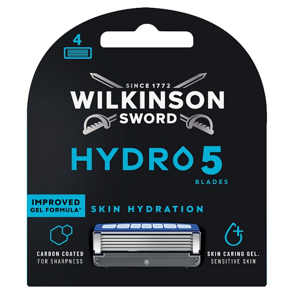 Wilkinson Sword Men's Hydro 5 Razor Blade Refills 4 Pack