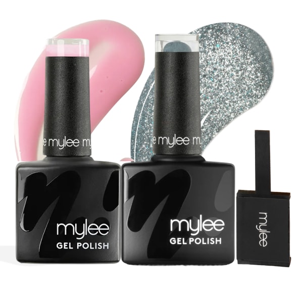 Mylee Unisex Silver Cat Eye Sunset Shells Duo With Magnet 2 X 8Ml