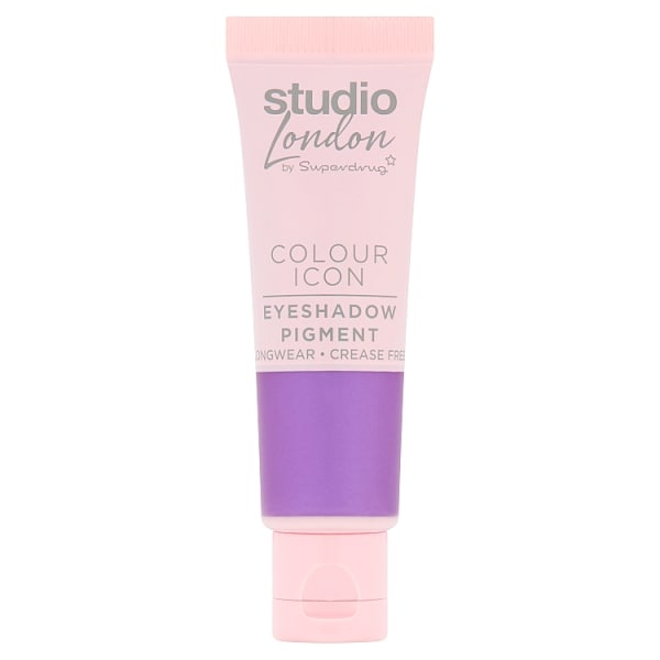 Superdrug Studio London Colour Icon Eyeshadow Pigment Lively Lilac