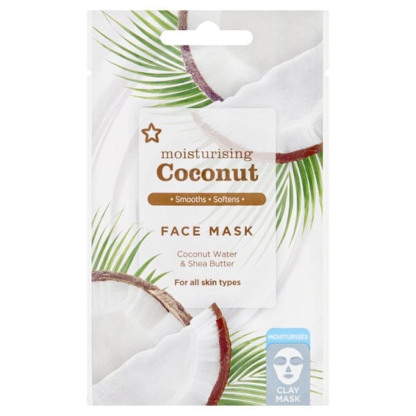 Superdrug Unisex Creamy Coconut Face Mask 15Ml