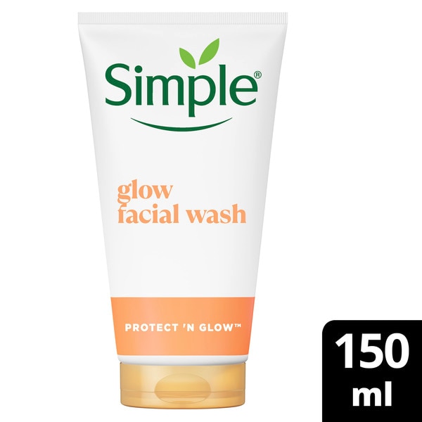 Simple Glow+ Clay Cleanser 150ml