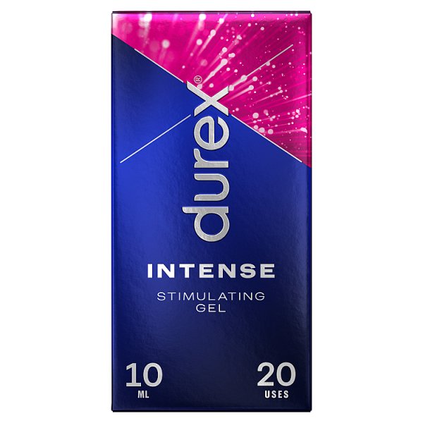 Durex Unisex Intense Stimulating Gel Lube Water Based 10Ml