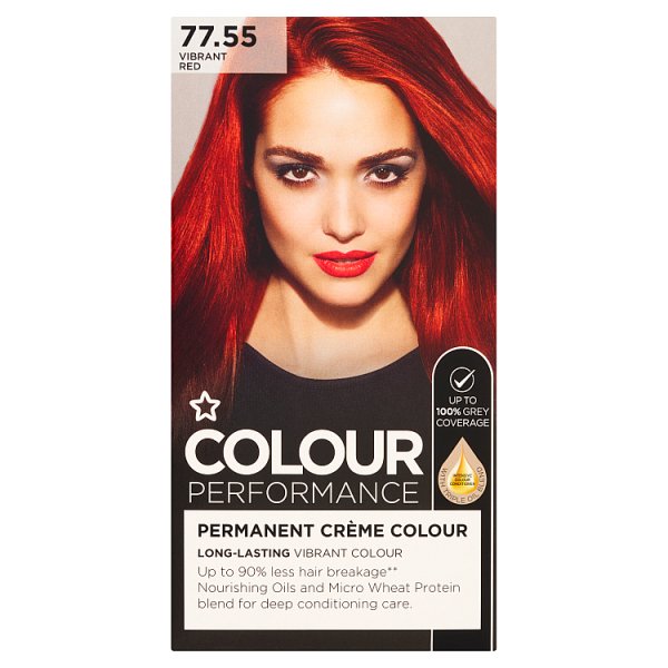 Superdrug Unisex Red Colour Performance 77.55 Vibrant