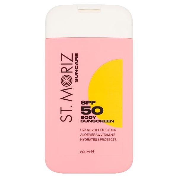 St. Moriz Suncare SPF 50 Body Sunscreen 200ml