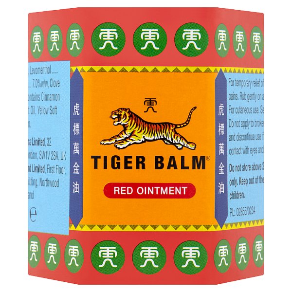 Tiger Balm Unisex Red 30G