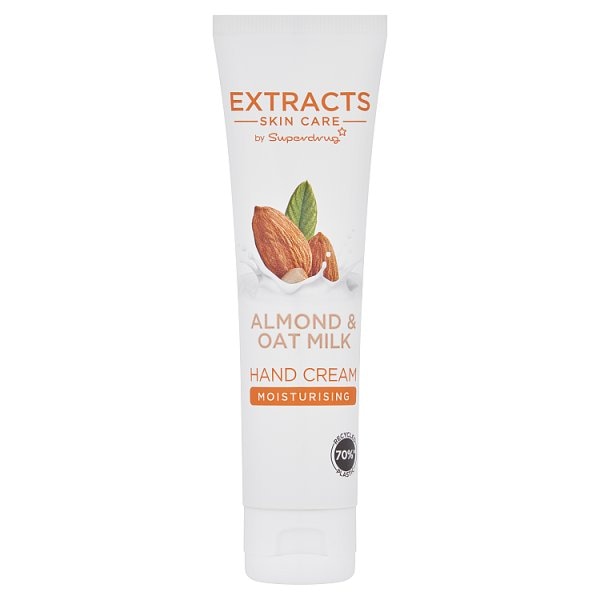 Superdrug Unisex Cream Extracts Almond & Oat Milk Hand 65Ml