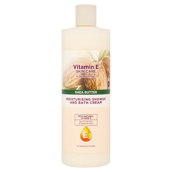Vitamin E & Shea Showergel & Bath Soak 500ml