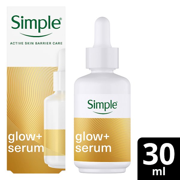 Simple Glow+ 10% Vitamins C + E + F Serum 30ml