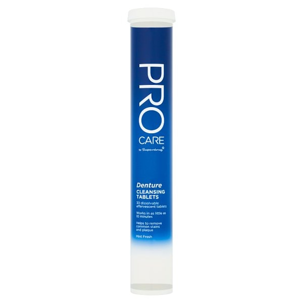 Procare Unisex Denture Tablets X 30