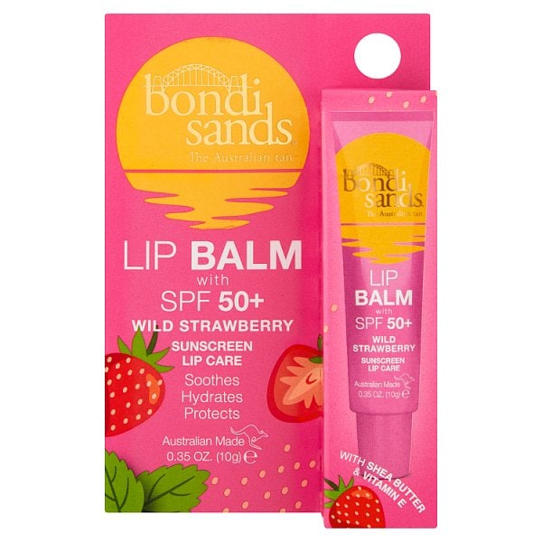Bondi Sands SPF50+ Lip Balm Strawberry 10G