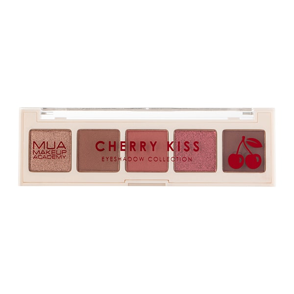 MUA 5 Shade Eyeshadow Palette CherryKiss