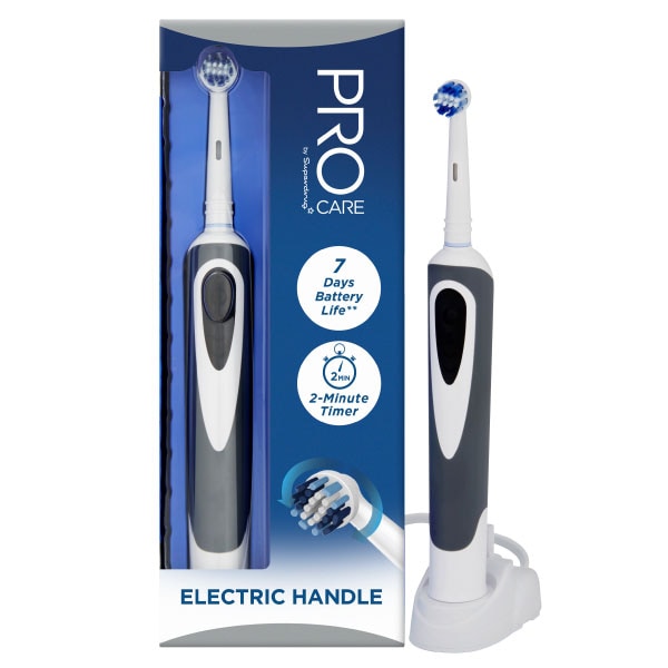 Procare Men's Black By Superdrug Rechargeable Electric Toothbrush