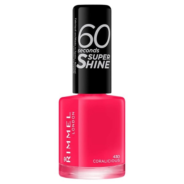 Rimmel 60 Seconds Super Shine Nail Polish - 430 Coralicious