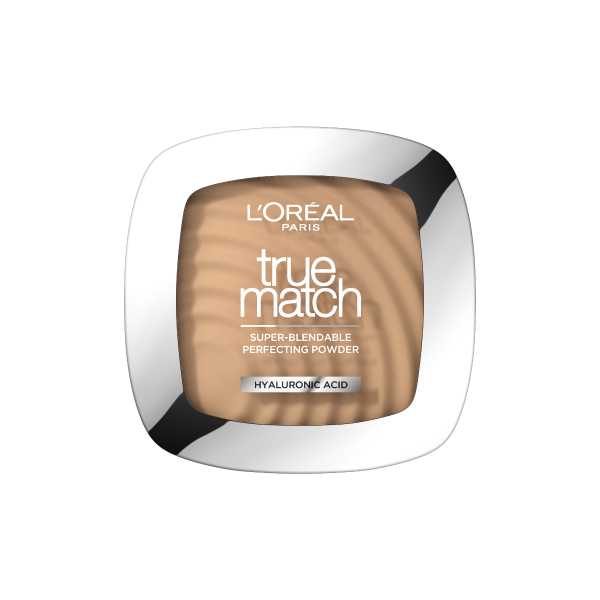 L'oréal Paris Women's 3W Golden Beige True Match Press Powder Foundation