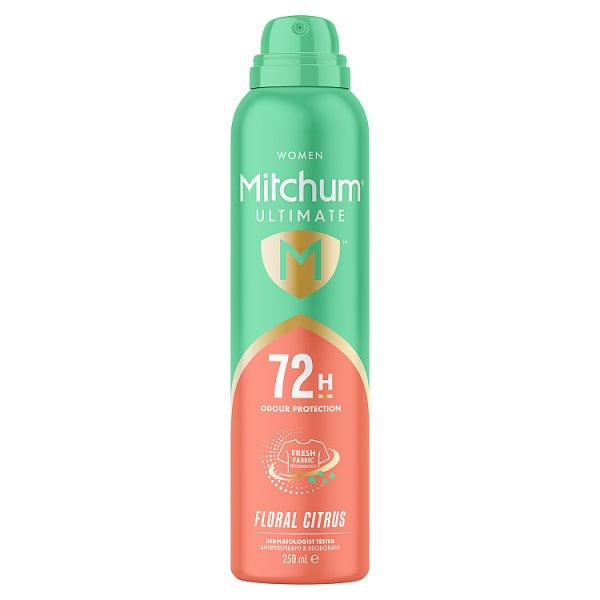 Mitchum Women's Ultimate 72H Aerosol Floral Citrus 250Ml