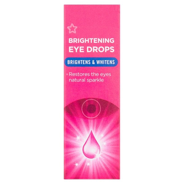Superdrug Unisex White Brightening Eye Drops 10Ml