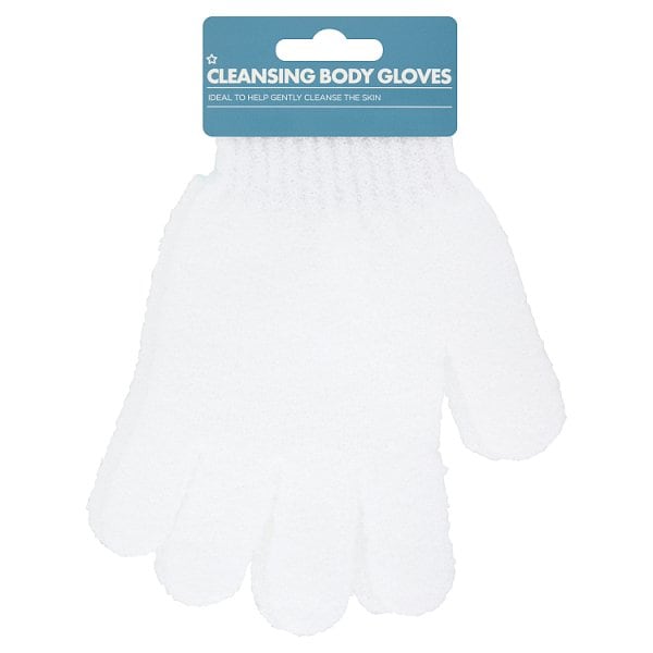 Superdrug Unisex White Body Gloves