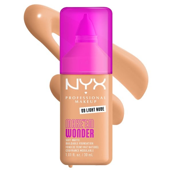 NYX Professional Makeup Wonder Liquid Foundation Light Nude