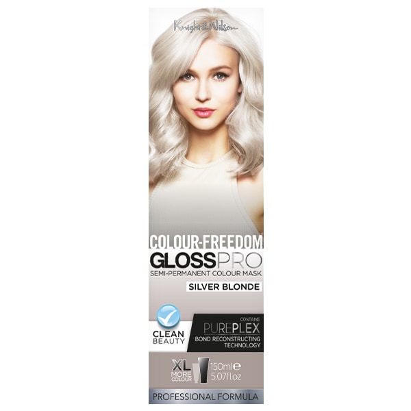Knight & Wilson Unisex Silver Colour-Freedom Gloss Blonde