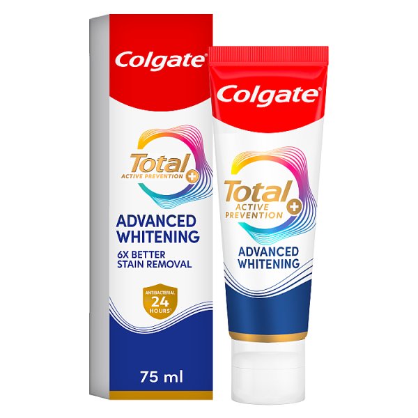 Colgate Women's Total Teeth Whitening Toothpaste 75Ml