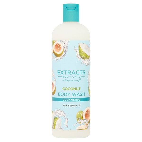 Superdrug Unisex Extracts Coconut Body Wash 500Ml